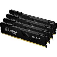 Kingston Werkgeheugenset voor PC FURY Beast KF432C16BBK4/128 128 GB 4 x 32 GB DDR4-RAM 3200 MHz CL16