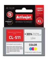 ActiveJet AC-511 Premium version - Tintenpatrone Farbe (Farbstoffbasiertes Cyan, Farbstoffbasiertes Gelb)