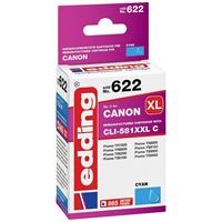 edding EDD-622 cyan Tintenpatrone ersetzt Canon CLI-581XXL C