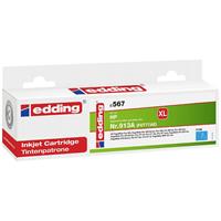 Edding Inktcartridge vervangt HP 913A, F6T77AE Compatibel Cyaan EDD-567 18-567
