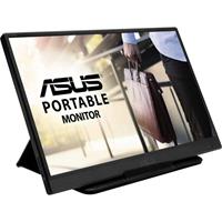 Asus MB165B Portabler Monitor (40 cm/16 ", 1366 x 768 Pixel, WXGA, 10 ms Reaktionszeit, 60 Hz, TN LED)