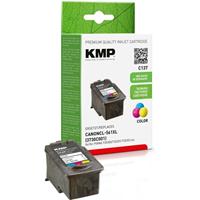 KMP Inkt vervangt Canon CL561XL (3730C001) Compatibel Single Cyaan, Magenta, Geel C137 1581,4030