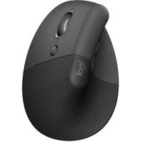 Logitech Lift for Business - vertical mouse - Bluetooth 2.4 GHz - graphite - Vertical mouse (Schwarz)