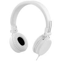STREETZ HL-W203 On Ear headset Kabel Stereo Wit Vouwbaar, Afstandsbediening, Headset