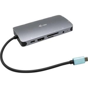 i-Tec USB-C Metal Nano Dock HDMI/VGA mit LAN + Power Delivery 100 W