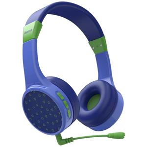 Hama Teens Guard On Ear headset Kinderen Bluetooth Stereo Blauw Headset, Volumeregeling