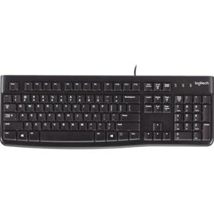 Logitech Logitech K120 Corded Keyboard - Kabelgebunden - USB - AZERTY - Schwarz Tastatur