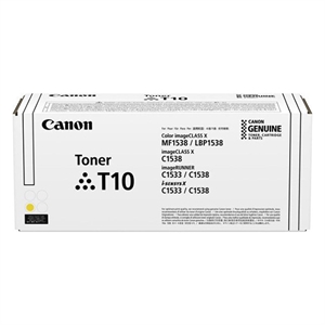 Canon T10 toner cartridge geel (origineel)