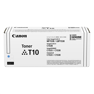 Canon T10 toner cartridge cyaan (origineel)