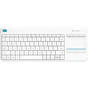 Logitech K400 Plus (DE) Kabellose Tastatur weiß