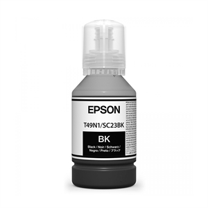 Epson C13T49N100 / T49N Dye Sub Black Ink 140ml - Nachfülltinte Schwarz