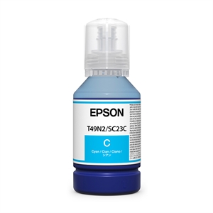 Epson C13T49N200 / T49N Dye Sub Cyan Ink 140ml - Nachfülltinte Cyan