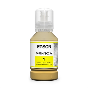 Epson C13T49N400 / T49N Dye Sub Yellow Ink 140ml - Nachfülltinte Gelb