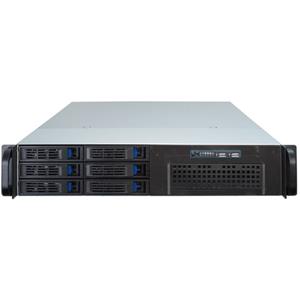 Inter-Tech IPC 2U-2406 - Gehäuse - Server (Rack) - Schwarz