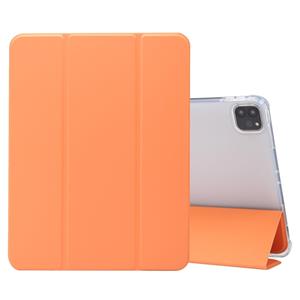 FONU Shockproof Folio Case iPad Pro 2021 - 12.9 inch - Pencil houder - Oranje