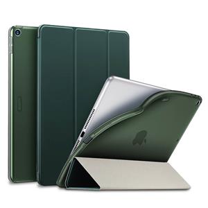Smartcase Hoes iPad 9 2021 / iPad 8 2020 / iPad 7 2019 - 10.2 inch - Zachte Binnenkant - Groen