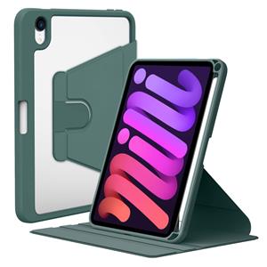 Waltz Draaibare iPad Mini 6 Hoes - 8.3 inch - Groen