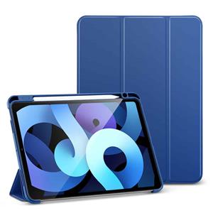 ESR Smartcase Hoes iPad Air 5 - iPad Air 4 - 10.9 inch met Pencilhouder - Blauw