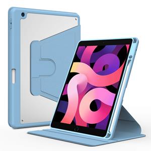 WiWu Waltz Draaibare hoes iPad 9 - iPad 8 - iPad 7 - 10.2 inch - Blauw