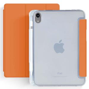 Fonu.nl FONU Shockproof Folio Case iPad Mini 6 2021 - 8.3 inch - Pencilhouder - Oranje
