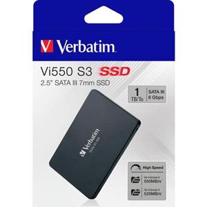 Verbatim »Verbatim Vi500 S3 - Solid-State-Disk - 1 TB - SATA« interne SSD