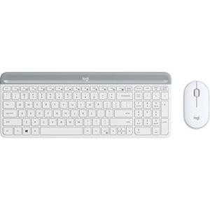 Mouse Und Tastatur Logitech  Mk470 Weiß Qwerty
