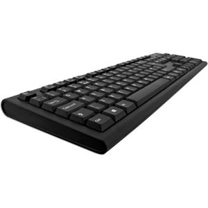 V7 »V7 Wireless Desktop Set« Tastatur- und Maus-Set, Spritzwassergeschützt