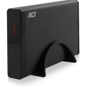 ACT AC1400 behuizing voor opslagstations HDD-/SSD-behuizing Zwart 3.5