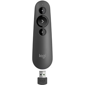 Logitech Presenter 500s, Bluetooth, 20m Reichweite, Roter Laser, USB-Empfänger