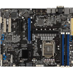 ASUS P12R-E Mainboard - Intel C256 - Intel LGA1200 socket - DDR4 RAM - ATX
