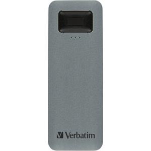 Verbatim »Executive Fingerprint Secure« externe SSD (512 GB) 2,5" 324 MB/S Lesegeschwindigkeit, 358 MB/S Schreibgeschwindigkeit