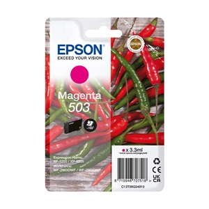 Epson Original 503 Chilischoten Druckerpatrone - magenta (C13T09Q34010)