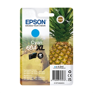 Epson 604XL inkt cartridge cyaan hoge capaciteit (origineel)