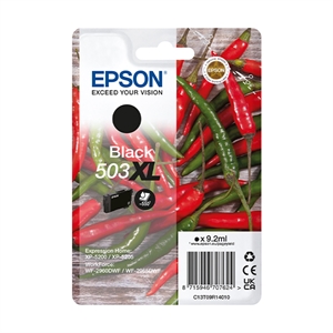 Epson 503XL inkt cartridge zwart hoge capaciteit (origineel)