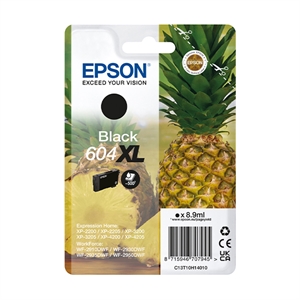 Epson 604XL inkt cartridge zwart hoge capaciteit (origineel)
