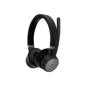 Lenovo Go On Ear headset Bluetooth Computer Stereo Zwart Ruisonderdrukking (microfoon) Volumeregeling, Microfoon uitschakelbaar (mute)