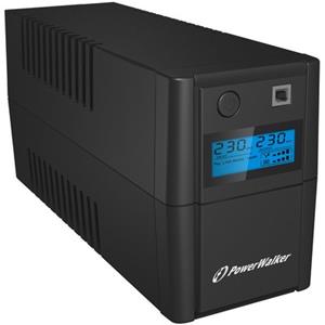 BlueWalker VI 850 SHL FR UPS 850VA/480W, PC