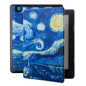 Lunso sleepcover hoes - Kobo Aura H20 edition 2 (6.8 inch) - Van Gogh Schilderij