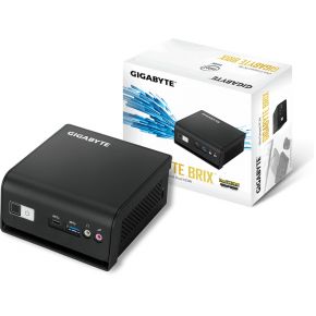 GIGABYTE BRIX GB-BLCE-4000RC (rev. 1.0) - Ultra Compact PC Kit - Celeron N4000 1.1 GHz - 0 GB - no HDD