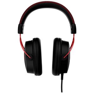 HyperX Cloud Alpha Red Over Ear headset Kabel Gamen Stereo Zwart/rood Volumeregeling, Microfoon uitschakelbaar (mute)