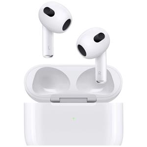 Apple AirPods (3. Gen) mit Lightning Case AirPods Bluetooth HiFi Wit Oplaadbox, Bestand tegen zweet