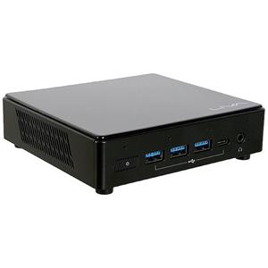 ECS LIVA Z3 Plus schwarz Barebone - Intel i5-10210U, 2x SO-DIMM DDR4, 1x M.2 SSD, Intel UHD Grafik 620, 1x HDMI, 1x mDP, 2x LAN oOS