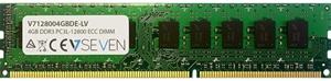 V7128004GBDE-LV V7 4GB DDR3 PC3L-12800 - 1600MHz ECC DIMM Server Memory Module -