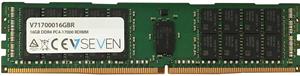 V7 CL15 ECC DIMM 16 GB DDR4 PC4-17000 - Arbeitsspeicher - grün Arbeitsspeicher