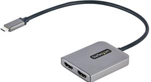 STARTECH .com USB-C to Dual HDMI MST HUB, Dual HDMI 4K 60Hz, USB Type C