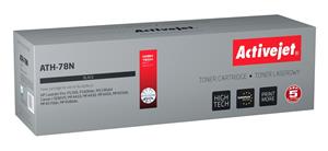 HP (Hewlett Packerd) met Chip ActiveJet AT-78N toner voor HP-printer; HP 78A CE278A, Canon CGR-728 vervanging; Opperste; 2500 pagina's; zwart