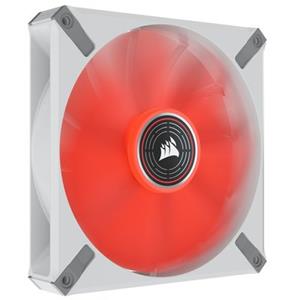 Corsair ML140 LED ELITE WHITE - Rot | 140mm Gehäuselüfter