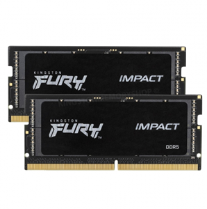 Kingston FURY Impact 32GB Kit (2x16GB) DDR5-4800 CL38 SO-DIMM Arbeitsspeicher