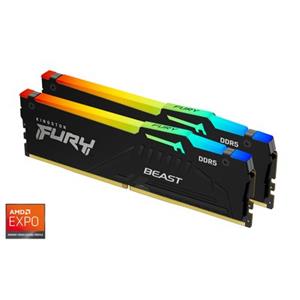 32GB Kingston FURY Beast RGB DDR5 5200 (2x 16GB) AMD EXPO