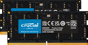 Crucial 32GB Kit (2x16GB) DDR5-4800 CL40 SO-DIMM Arbeitsspeicher